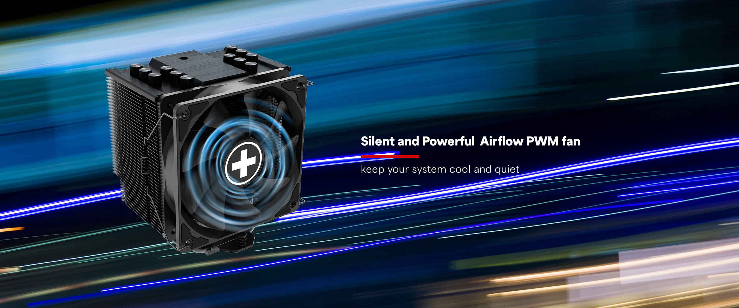 Silent and Powerful Airflow PWM fan